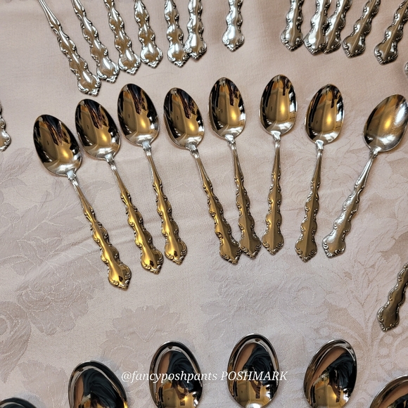 58pcs!ONEIDA Mozart stainless steel high quality extended luxury flatware set - Picture 12 of 17